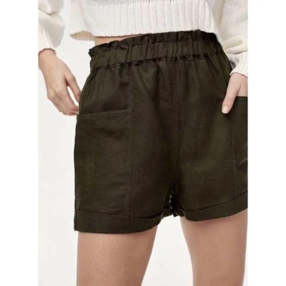 Aritzia Wilfred Free Black Harulia Shorts